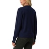 image:imageGRECERELLE Womens Lightweight Long Sleeve Open Front Knit Cardigans Sweaters with PocketsNavy Blue