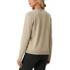 image:imageGRECERELLE Womens Lightweight Long Sleeve Open Front Knit Cardigans Sweaters with PocketsOatmeal
