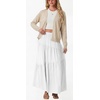 image:imageGRECERELLE Womens Lightweight Long Sleeve Open Front Knit Cardigans Sweaters with PocketsOatmeal