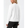 image:imageGRECERELLE Womens Lightweight Long Sleeve Open Front Knit Cardigans Sweaters with PocketsWhite