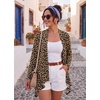 image:imageGRECERELLE Womens Long Sleeve Lightweight Cardigan Casual Open Front Draped Asymmetric Hem Cardigans with PocketsLd Dark Khaki
