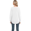 image:imageGRECERELLE Womens Long Sleeve Lightweight Crewneck Sweater Tops Casual Soft Knit Pullover JumperWhite