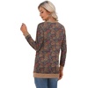 image:imageGRECERELLE Womens Long Sleeve Open Front Cardigan Button Down Ribbed Lightweight Knit Outerwear with PocketColorful Cashew Navy