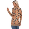 image:imageGRECERELLE Womens Long Sleeve Open Front Cardigan Button Down Ribbed Lightweight Knit Outerwear with PocketGinkgo Yellow