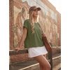 image:imageGRECERELLE Womens Open Back Workout Tops Backless Athletic Shirts Casual Crop Running Tee Y2k YogaArmy Green