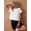 image:imageGRECERELLE Womens Open Back Workout Tops Backless Athletic Shirts Casual Crop Running Tee Y2k YogaAwhite