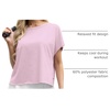 image:imageGRECERELLE Womens Open Back Workout Tops Backless Athletic Shirts Casual Crop Running Tee Y2k YogaLilac Purple