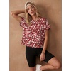 image:imageGRECERELLE Womens Open Back Workout Tops Backless Athletic Shirts Casual Crop Running Tee Y2k YogaRed Sunflower