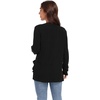 image:imageGRECERELLE Womens Open Front Lightweight Cardigan Fall Sweaters OutwearAblack