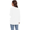 image:imageGRECERELLE Womens Open Front Lightweight Cardigan Fall Sweaters OutwearAwhite