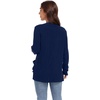 image:imageGRECERELLE Womens Open Front Lightweight Cardigan Fall Sweaters OutwearNavy Blue