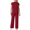 image:imageGRECERELLE Womens Summer 2 Piece Outfits Wide Leg Pants Lounge SetBurgundy