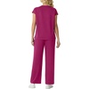 image:imageGRECERELLE Womens Summer 2 Piece Outfits Wide Leg Pants Lounge SetHot Pink