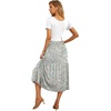 image:imageGRECERELLE Womens Summer Casual Short Sleeve Crewneck Tiered Flowy Maxi Long Dress with Pockets S2XLLily Green