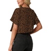 image:imageGRECERELLE Womens Summer Lightweight Cropped Cardigan ShrugLd Coffee