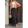 image:imageGRECERELLE Womens Summer Lightweight Cropped Cardigan ShrugPink