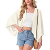 image:imageGRECERELLE Womens Summer Lightweight Cropped CardiganBeige