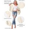 image:imageGRECERELLE Womens Summer Lightweight Cropped CardiganBeige