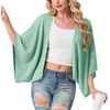 image:imageGRECERELLE Womens Summer Lightweight Cropped CardiganMint Green