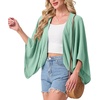 image:imageGRECERELLE Womens Summer Lightweight Cropped CardiganMint Green