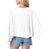 image:imageGRECERELLE Womens Summer Lightweight Cropped CardiganWhite