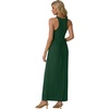image:imageGRECERELLE Womens Summer Sleeveless Casual Long Tank Maxi Dress with Pockets XS3XLDark Green