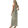 image:imageGRECERELLE Womens Summer Sleeveless Casual Long Tank Maxi Dress with Pockets XS3XLFloral Black Yellow
