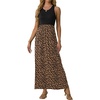 image:imageGRECERELLE Womens Summer Sleeveless Casual Long Tank Maxi Dress with Pockets XS3XLFloral Khaki Love