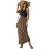image:imageGRECERELLE Womens Summer Sleeveless Casual Long Tank Maxi Dress with Pockets XS3XLFloral Khaki Love
