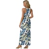 image:imageGRECERELLE Womens Summer Sleeveless Casual Long Tank Maxi Dress with Pockets XS3XLFloral White Monotherapy