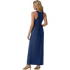 image:imageGRECERELLE Womens Summer Sleeveless Casual Long Tank Maxi Dress with Pockets XS3XLNavy Blue