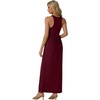 image:imageGRECERELLE Womens Summer Sleeveless Casual Long Tank Maxi Dress with Pockets XS3XLWine Red