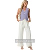 image:imageGRECERELLE Womens Summer Sleeveless V Neck Sweater Vest Knit Tank TopLavender