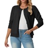 image:imageGRECERELLE Cardigan Sweaters for Women Lightweight 2026 Fall OutfitsAblack