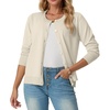 image:imageGRECERELLE Cardigan Sweaters for Women Lightweight 2026 Fall OutfitsAoatmeal