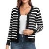 Black White Striped
