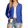 image:imageGRECERELLE Cardigan Sweaters for Women Lightweight 2026 Fall OutfitsRoyal Blue