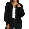 image:imageGRECERELLE Chunky Knit Cardigan Sweaters for Women 2026 Fall OutfitsAblack