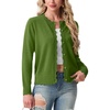 image:imageGRECERELLE Knit Cardigan Sweaters for Women Lightweight 2026 Fall OutfitsDill Green
