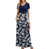Navy Blue Floral