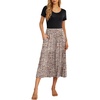 image:imageGRECERELLE Womens Summer Casual Short Sleeve Crewneck Tiered Flowy Maxi Long Dress with Pockets S2XLFloret Coffee
