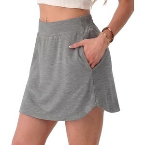 image:imageGRECERELLE 2026 Summer Dolphin Active Skirts for Golf Tennis Hiking Cycling Workout Casual Shorts with 4 PocketsDark Rock Gray