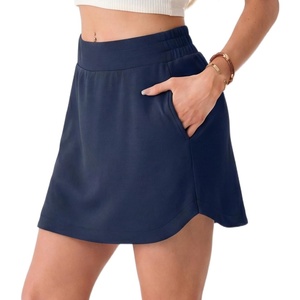 image:imageGRECERELLE 2026 Summer Dolphin Active Skirts for Golf Tennis Hiking Cycling Workout Casual Shorts with 4 PocketsNavy Blue