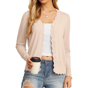 image:imageGRECERELLE Cardigan Sweaters for Women Lightweight 2026 Fall OutfitsApricot
