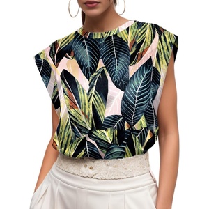 image:imageGRECERELLE Women 2026 Cap Sleeve Tops Summer Casual Tee Shirt Loose Crew Neck Basic Tank Trendy Work Vacation Outfits S2XLWhite Monotherapy