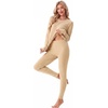 image:imageGRECERELLE 2026 Womens Heavyweight Base Layer Thermal Underwear SetsApricot