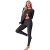 image:imageGRECERELLE 2026 Womens Heavyweight Base Layer Thermal Underwear SetsBlack