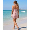 image:imageGRECERELLE Cotton Summer Rompers for Women 2026 Athleisure Jumpsuit ShortsApricot Pink