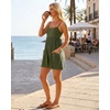 image:imageGRECERELLE Cotton Summer Rompers for Women 2026 Athleisure Jumpsuit ShortsArmy Green