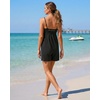 image:imageGRECERELLE Cotton Summer Rompers for Women 2026 Athleisure Jumpsuit ShortsBlack
